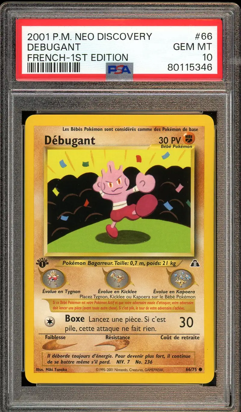 PSA 10 Débugant