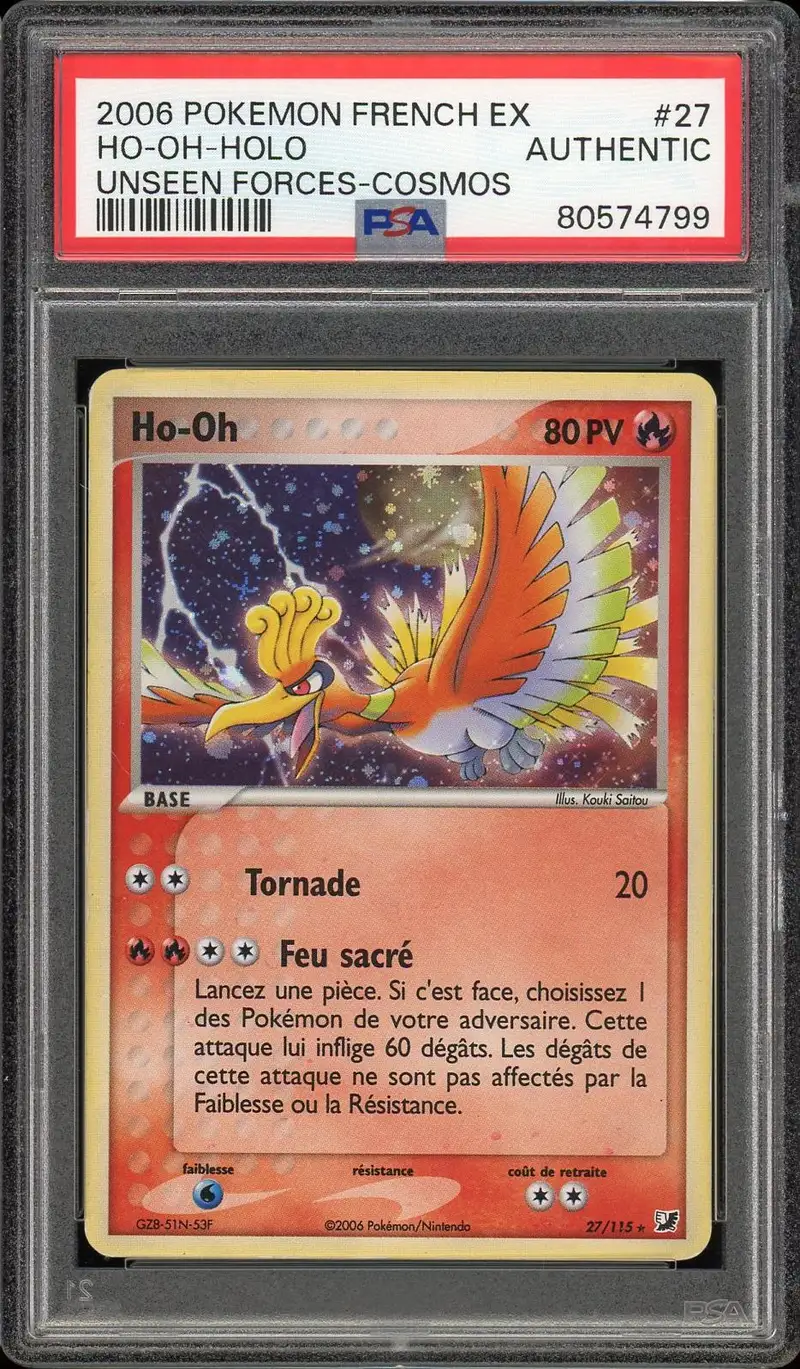 PSA A Ho-Oh Holo
