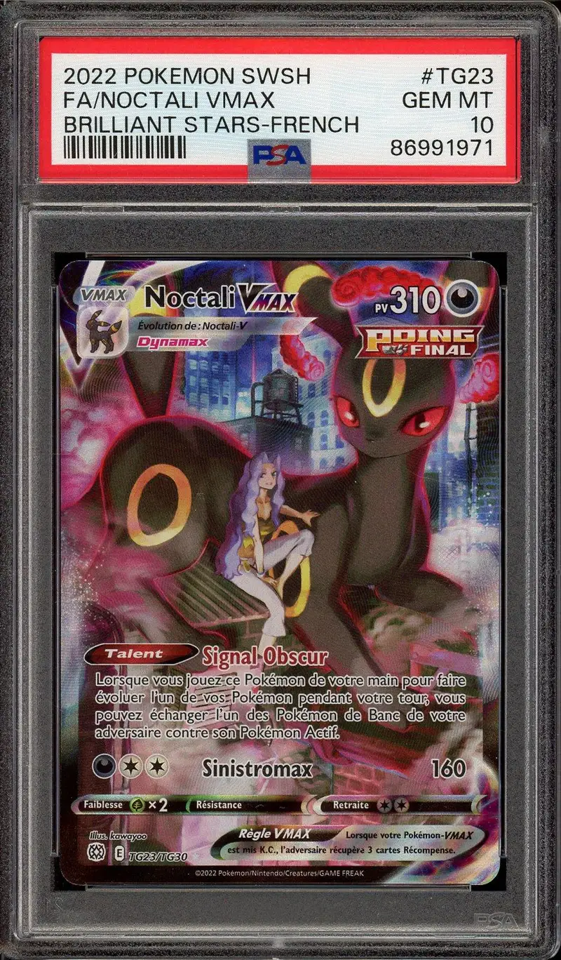 PSA 10 Noctali VMax