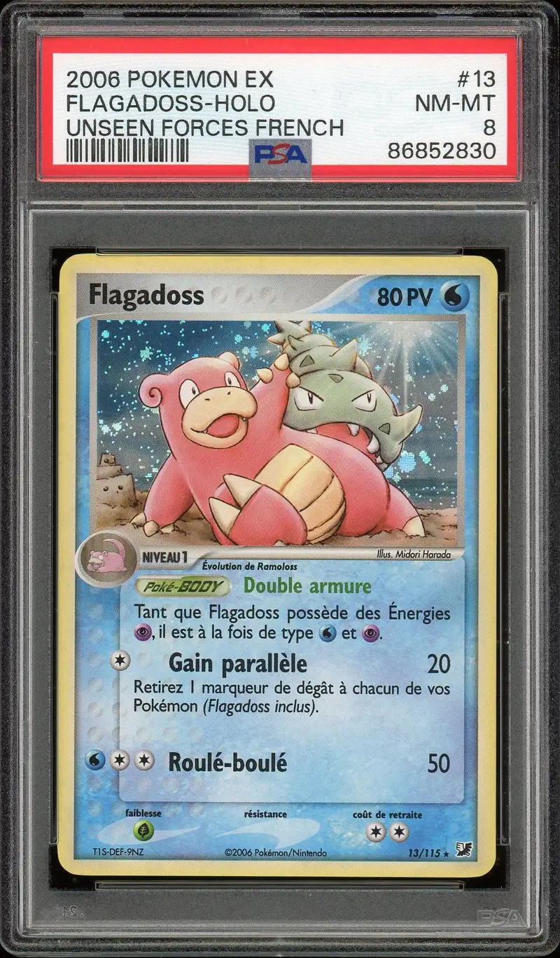 PSA 8 Flagadoss Holo