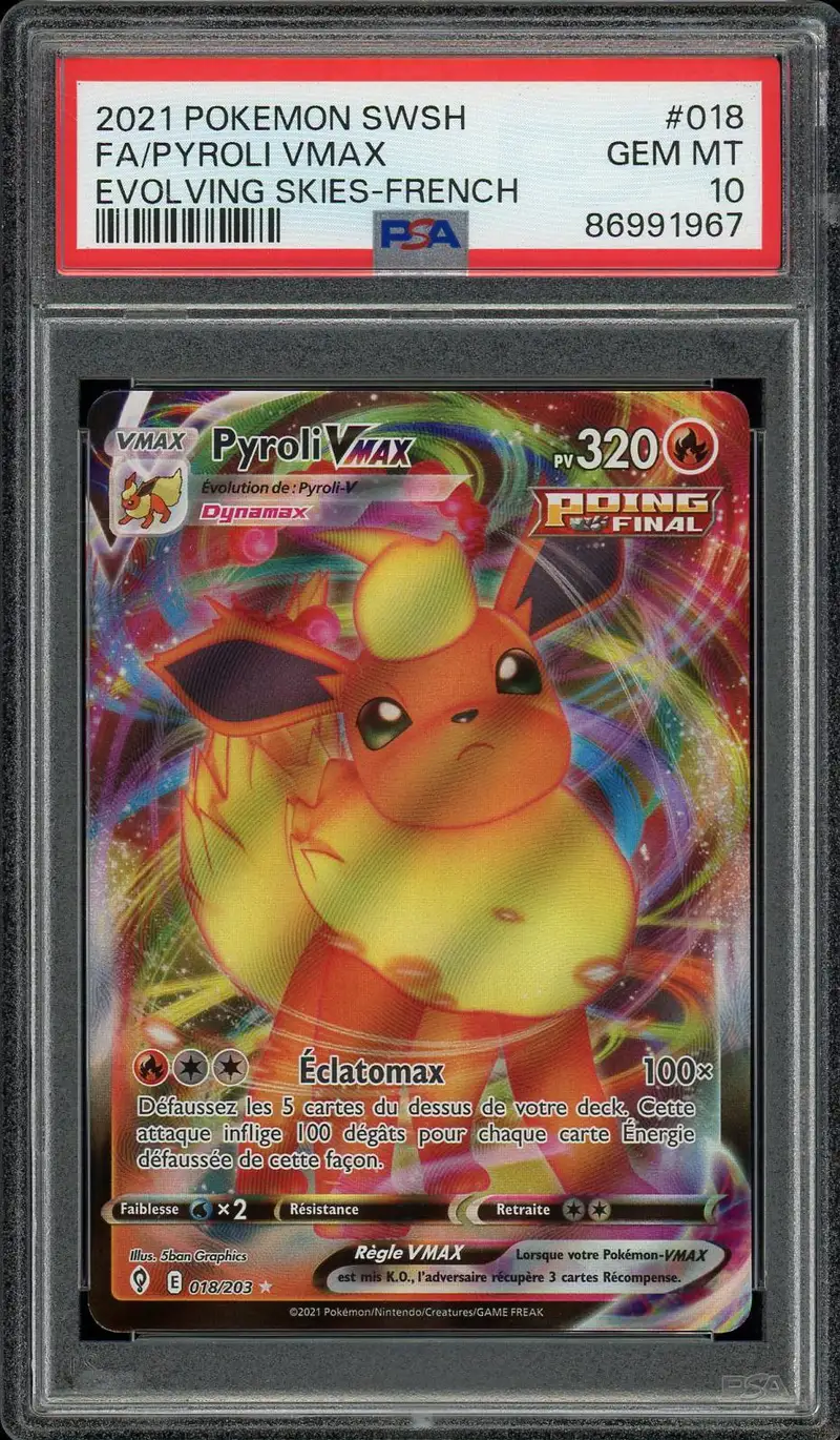 PSA 10 Pyroli VMax