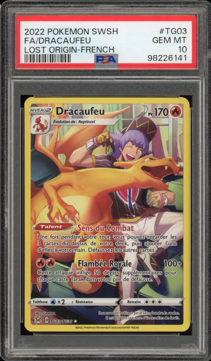 PSA 10 Dracaufeu