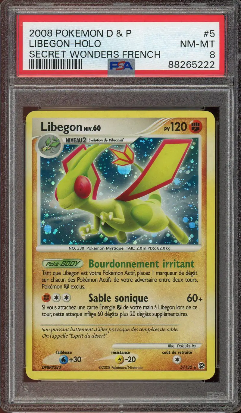 PSA 8 Libégon Holo