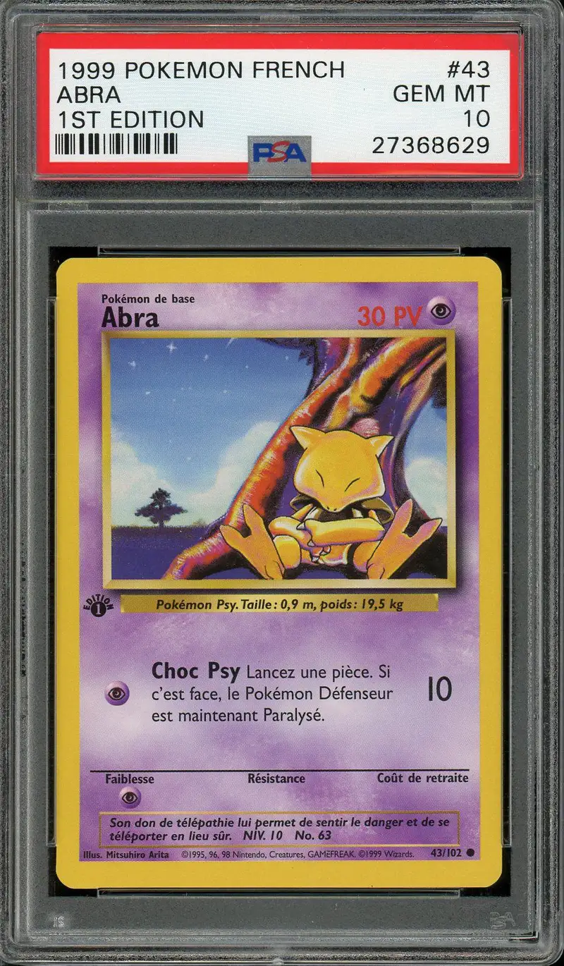 PSA 10 Abra