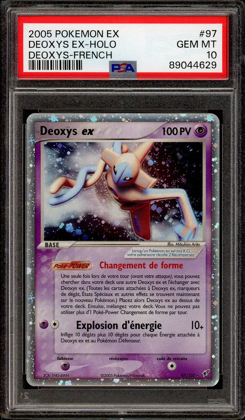 PSA 10 Deoxys Ex