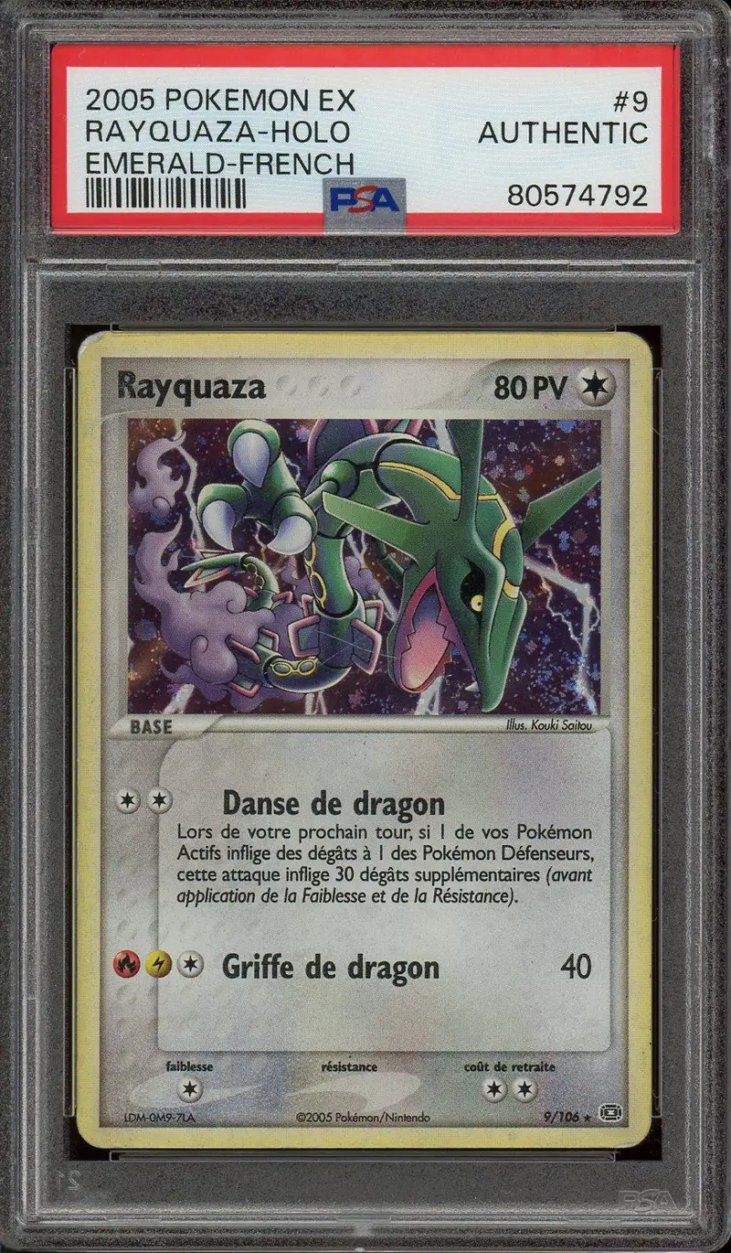 PSA A Rayquaza Holo