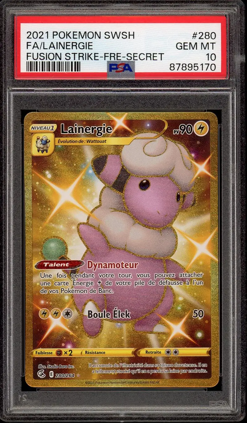 PSA 10 Lainergie Gold