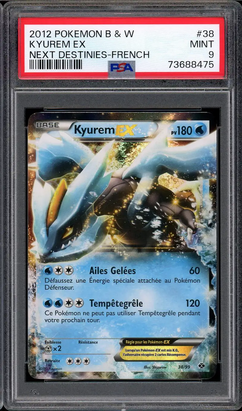 PSA 9 Kyurem Ex
