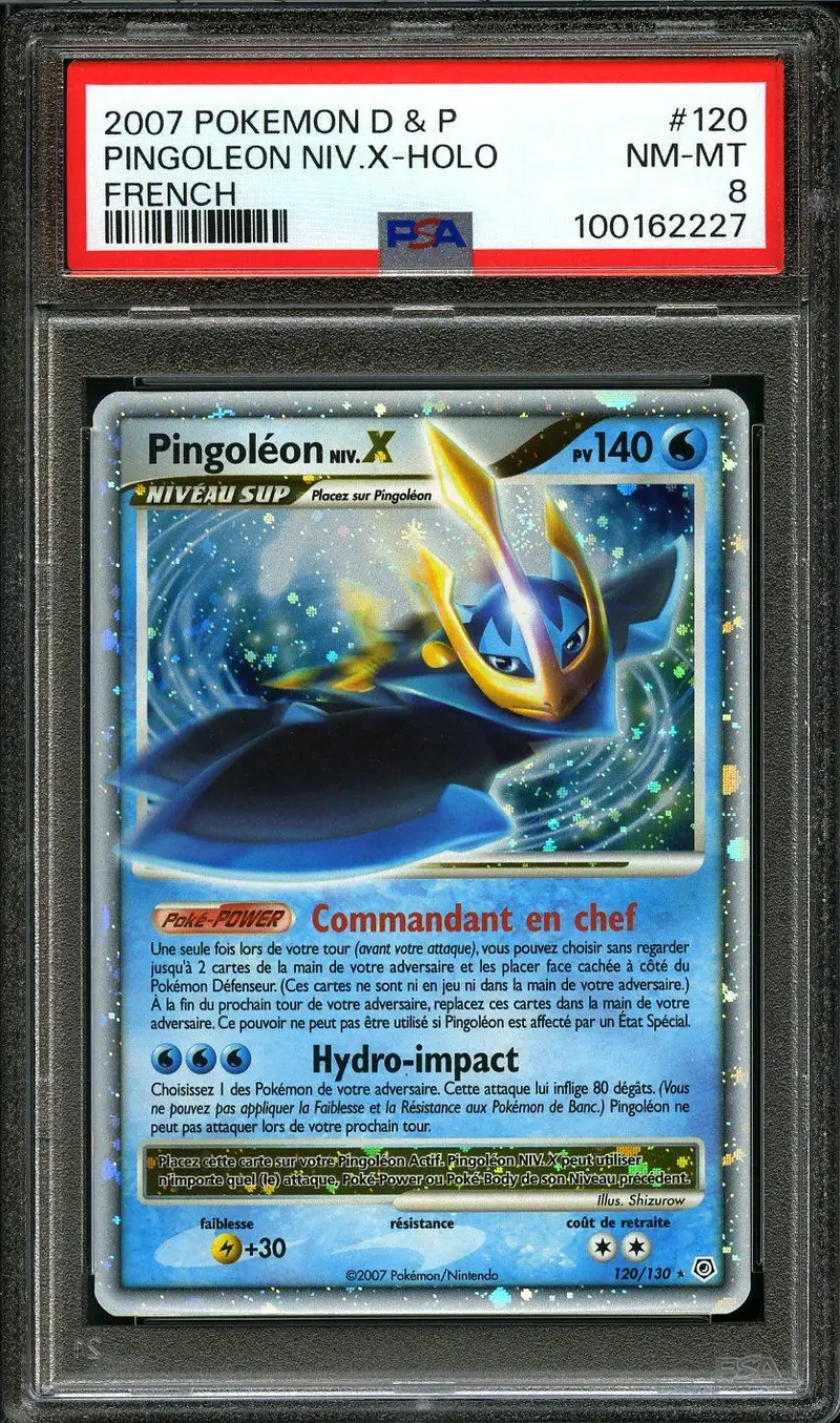PSA 8 Pingoléon Niv.X