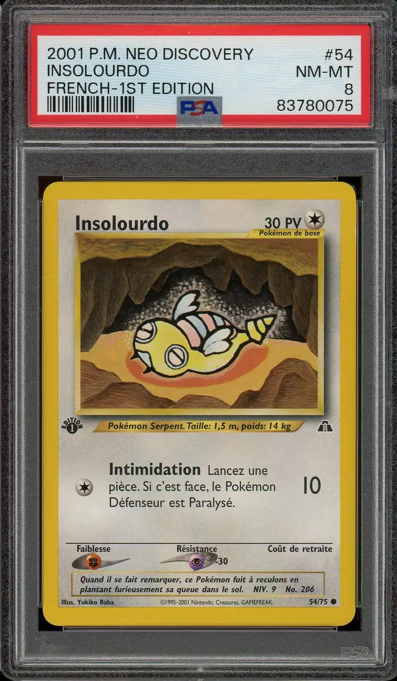 PSA 8 Insolourdo