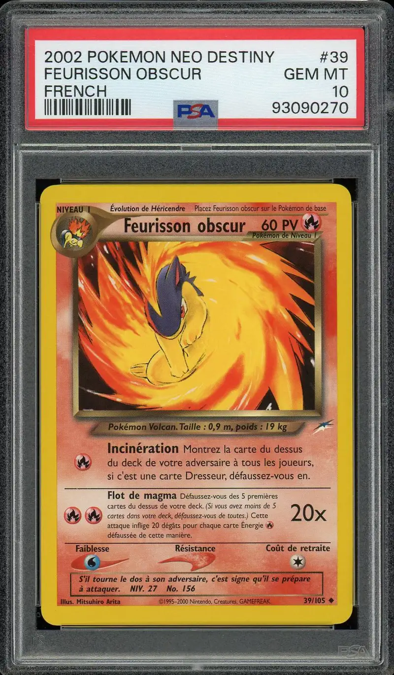 PSA 10 Feurisson Obscur