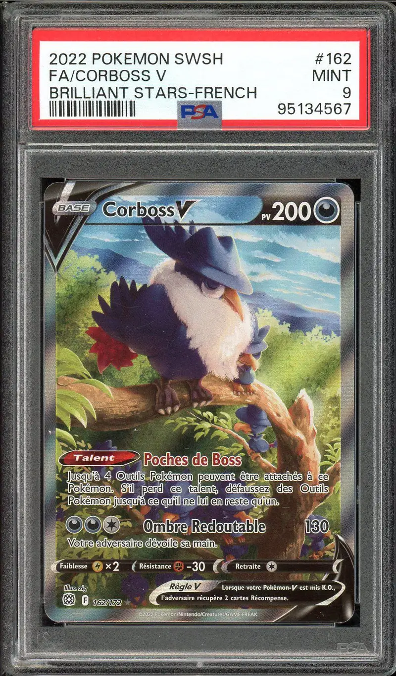 PSA 9 Corboss V
