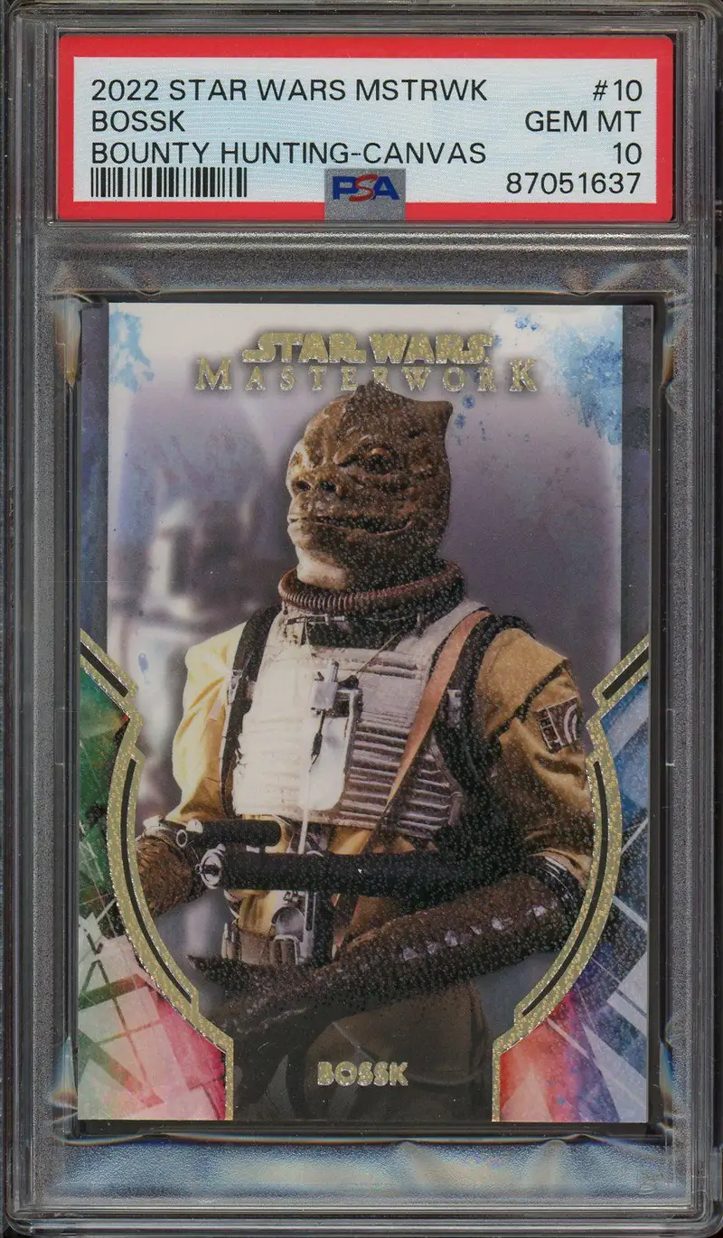 PSA 10 Bossk Canvas
