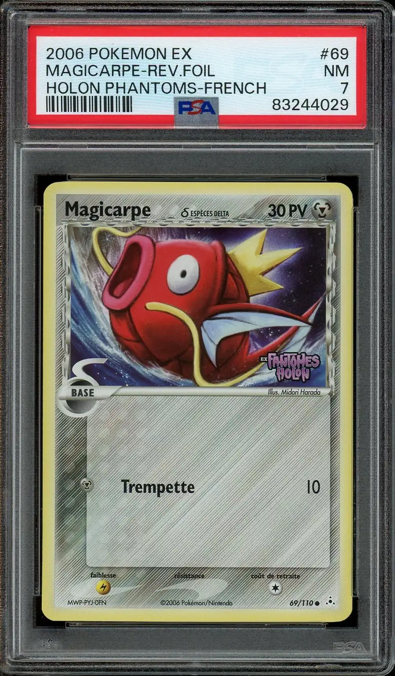PSA 7 Magicarpe Reverse