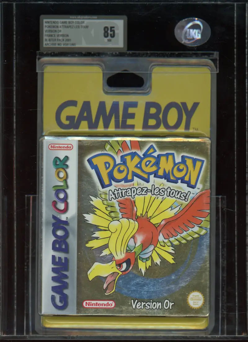 UKG 85 Pokémon : Version Or