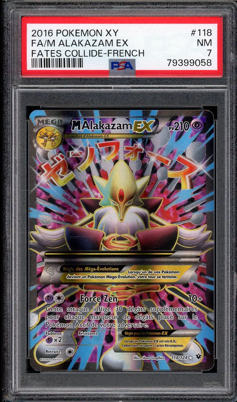 PSA 7 Méga Alakazam Ex