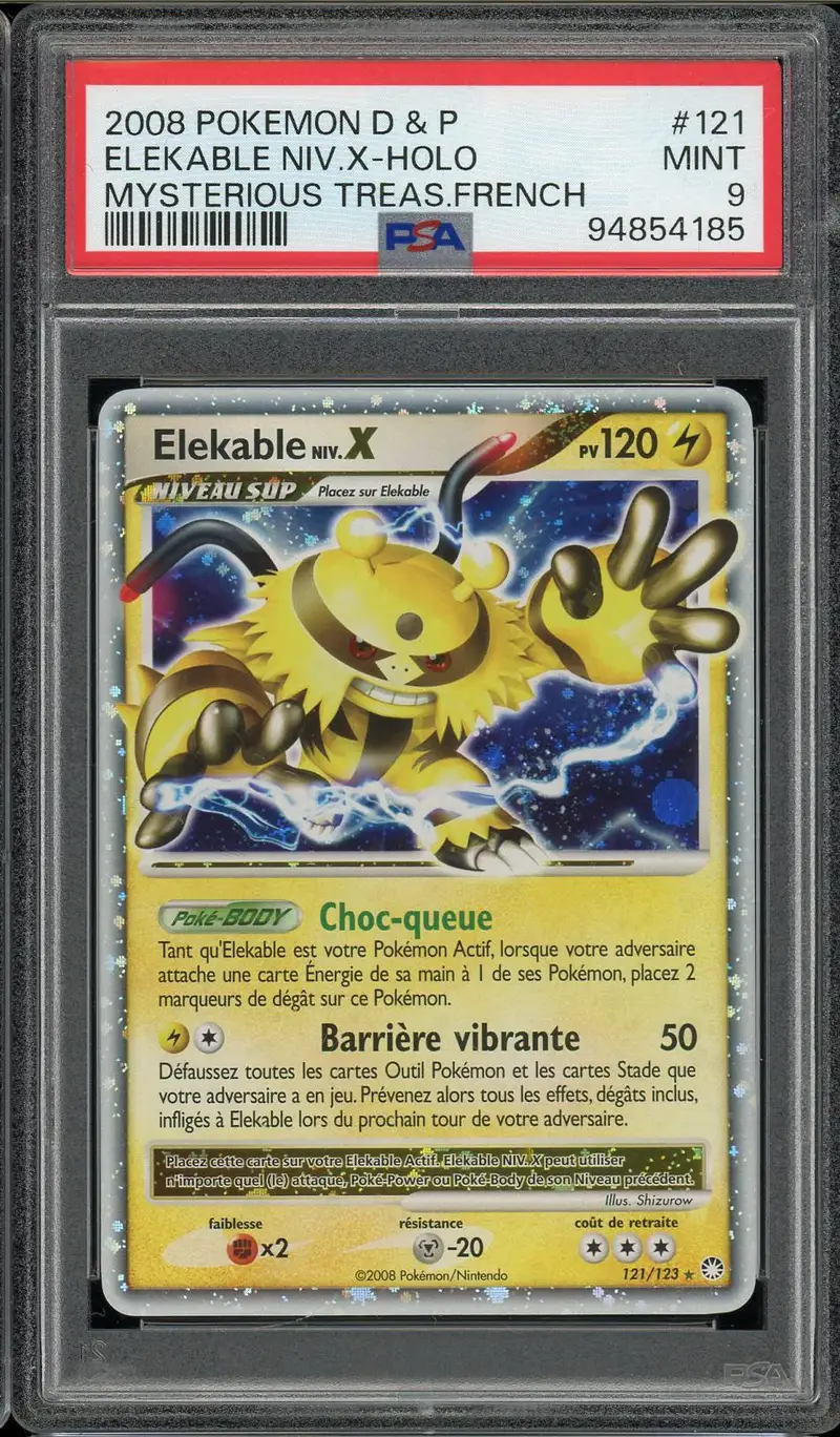 PSA 9 Elekable Niv. X Holo
