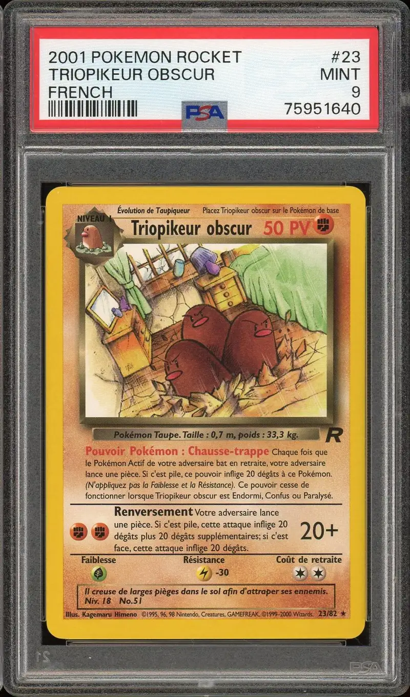 PSA 9 Triopikeur Obscur