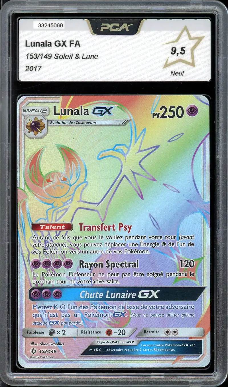 PCA 9.5 Lunala Gx Rainbow