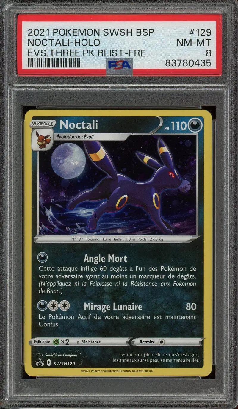 PSA 8 Noctali Holo