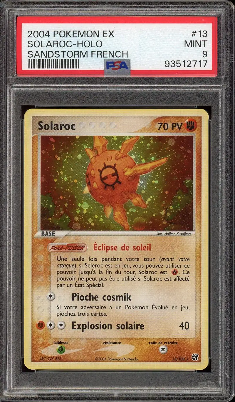 PSA 9 Solaroc Holo
