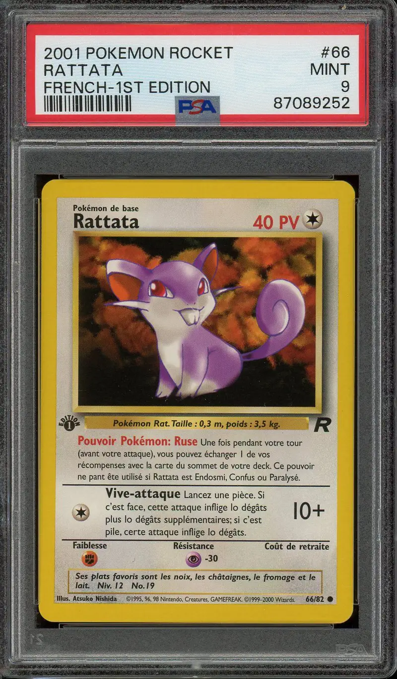 PSA 9 Rattata