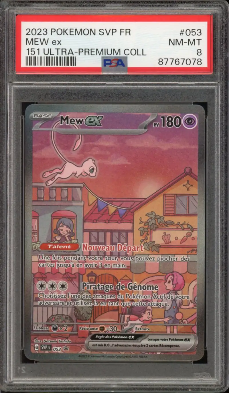 PSA 8 Mew Ex