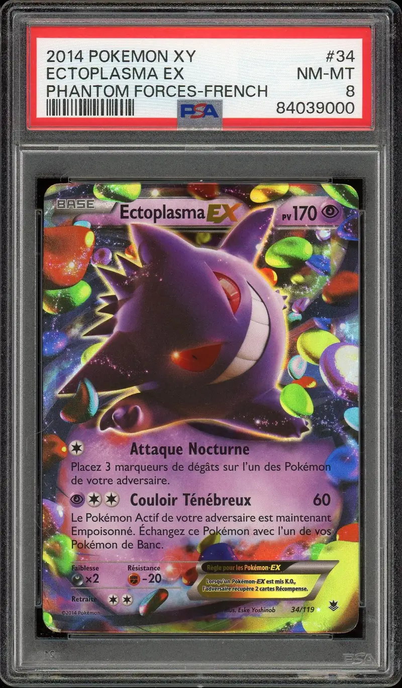 PSA 8 Ectoplasma Ex