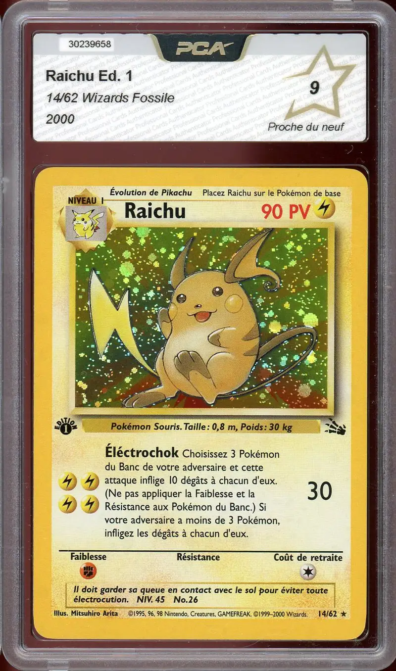PCA 9 Raichu Holo