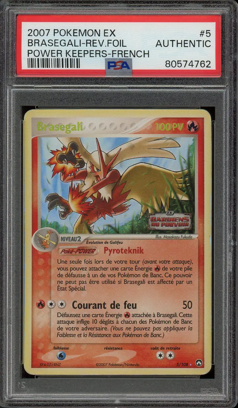 PSA A Braségali Holo Rev