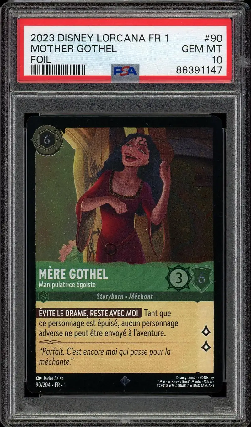 PSA 10 Mère Gothel Foil