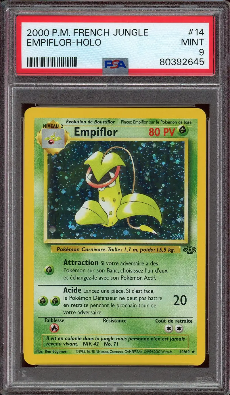 PSA 9 Empiflor Holo