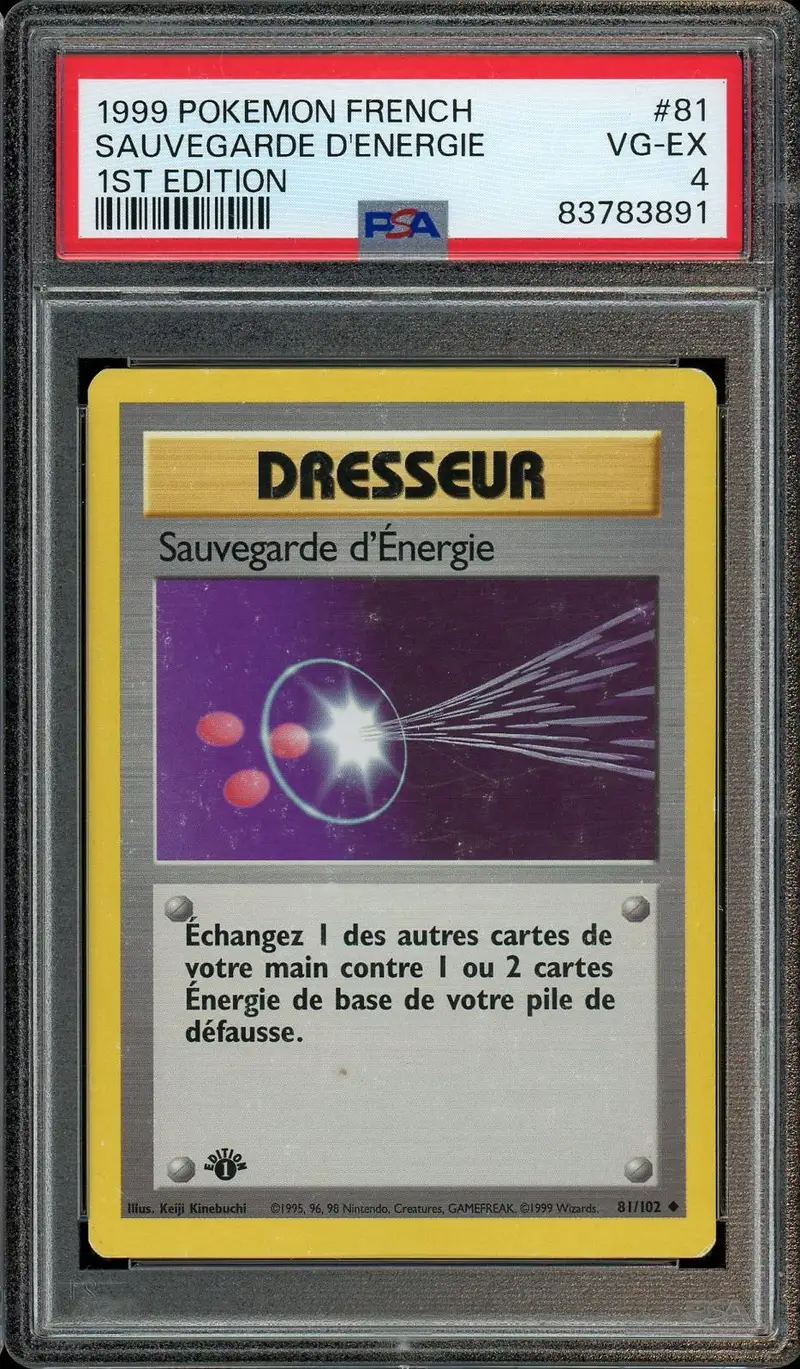 PSA 4 Sauvegarde d'Energie
