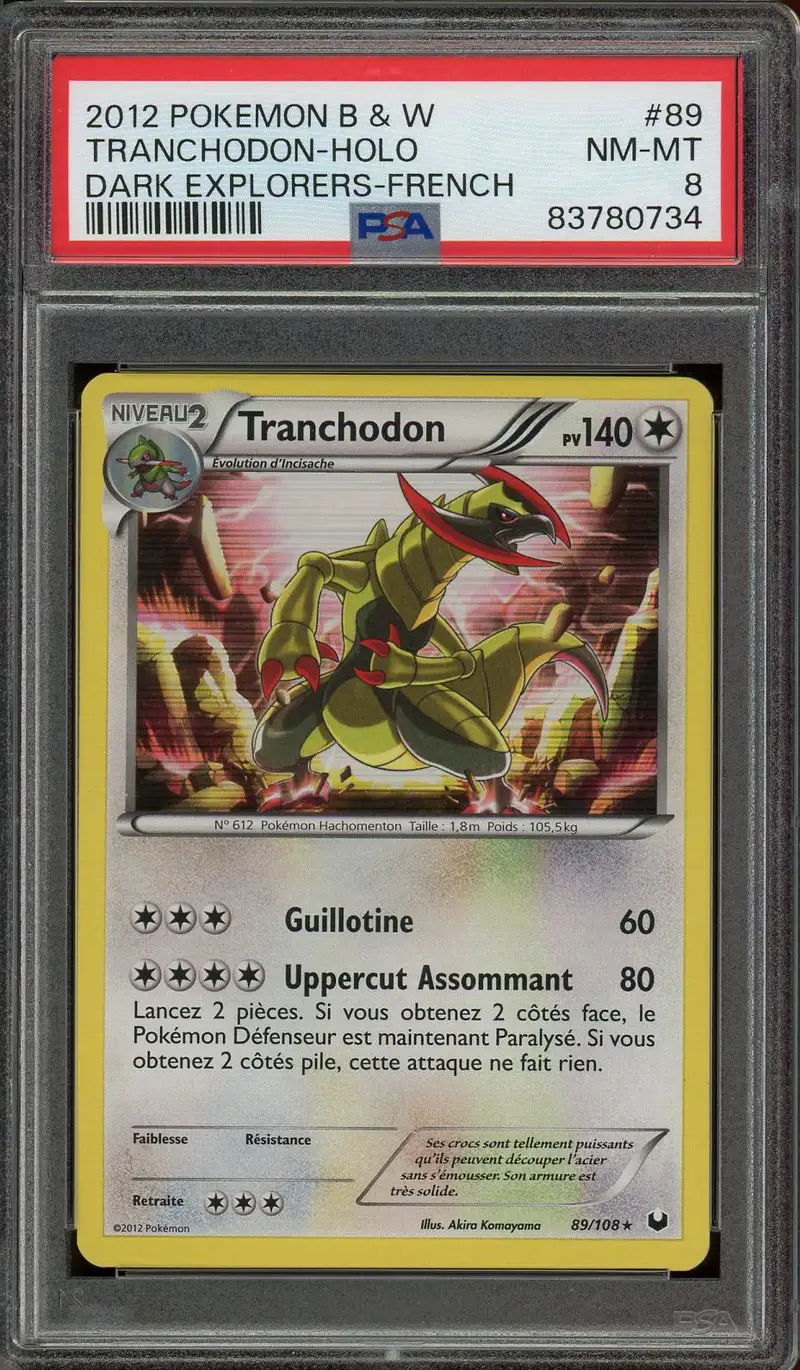 PSA 8 Tranchodon Holo