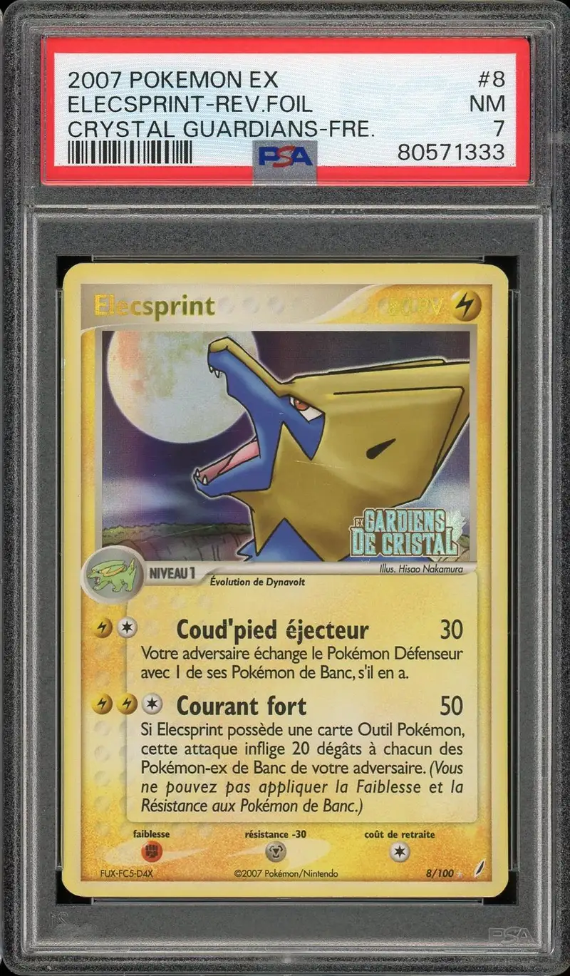 PSA 7 Elecsprint Holo Rev