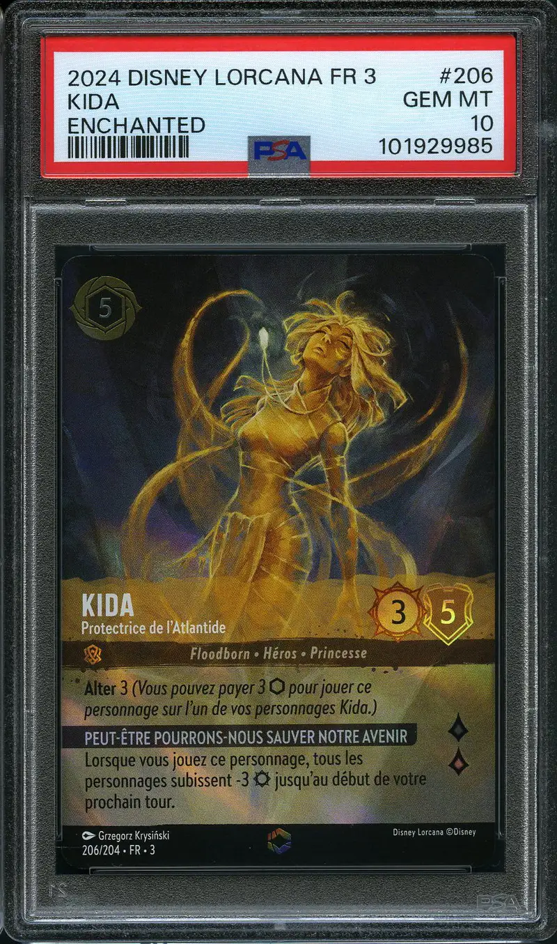 PSA 10 Kida Enchantée