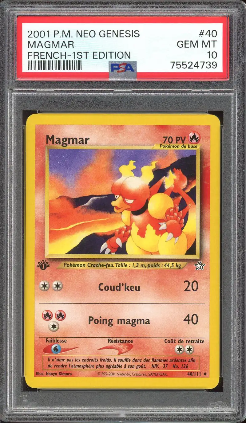 PSA 10 Magmar