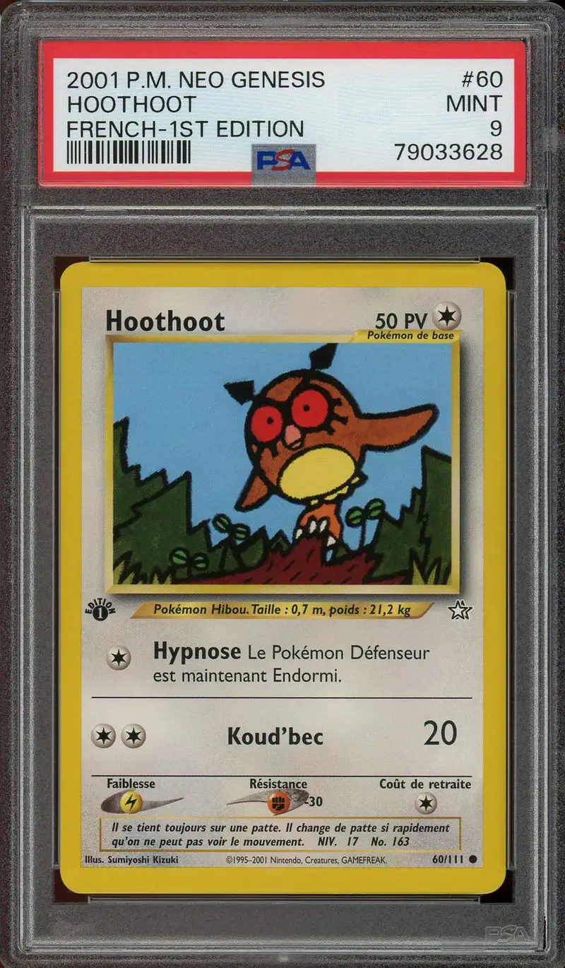 PSA 9 Hoothoot