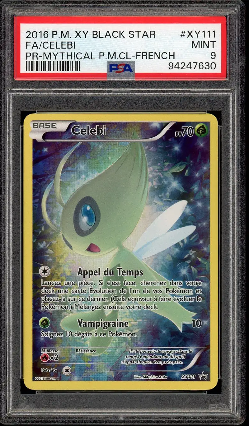 PSA 9 Celebi