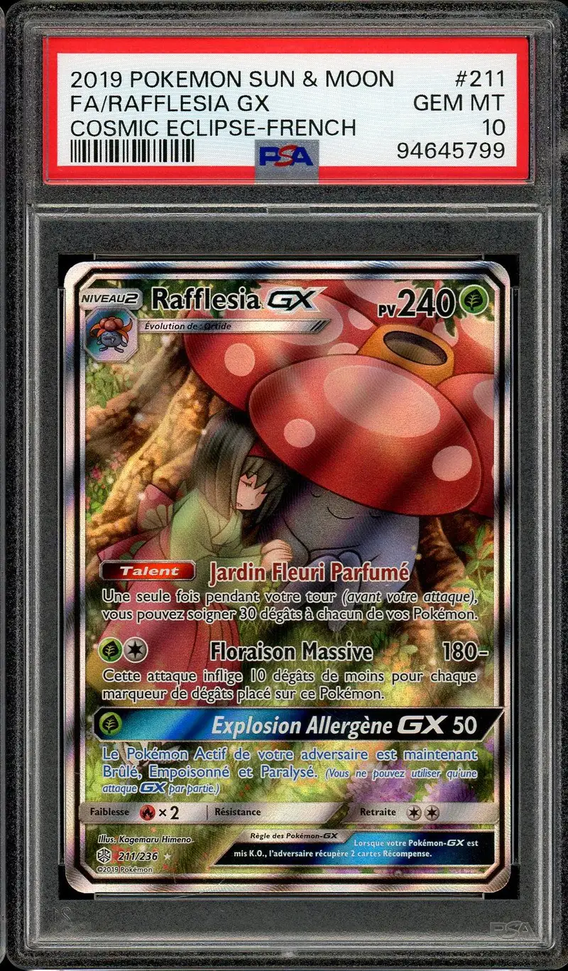 PSA 10 Rafflesia Gx