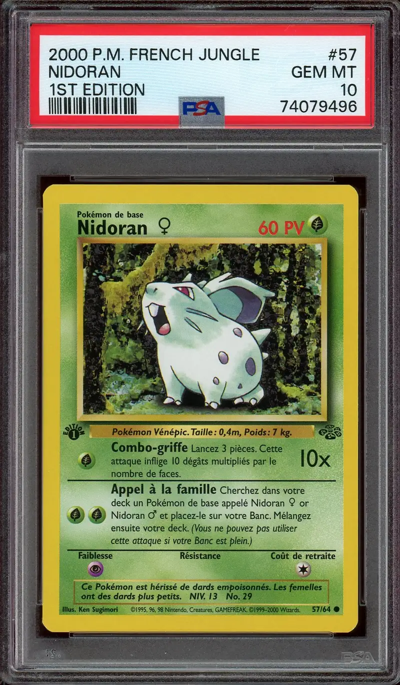 PSA 10 Nidoran