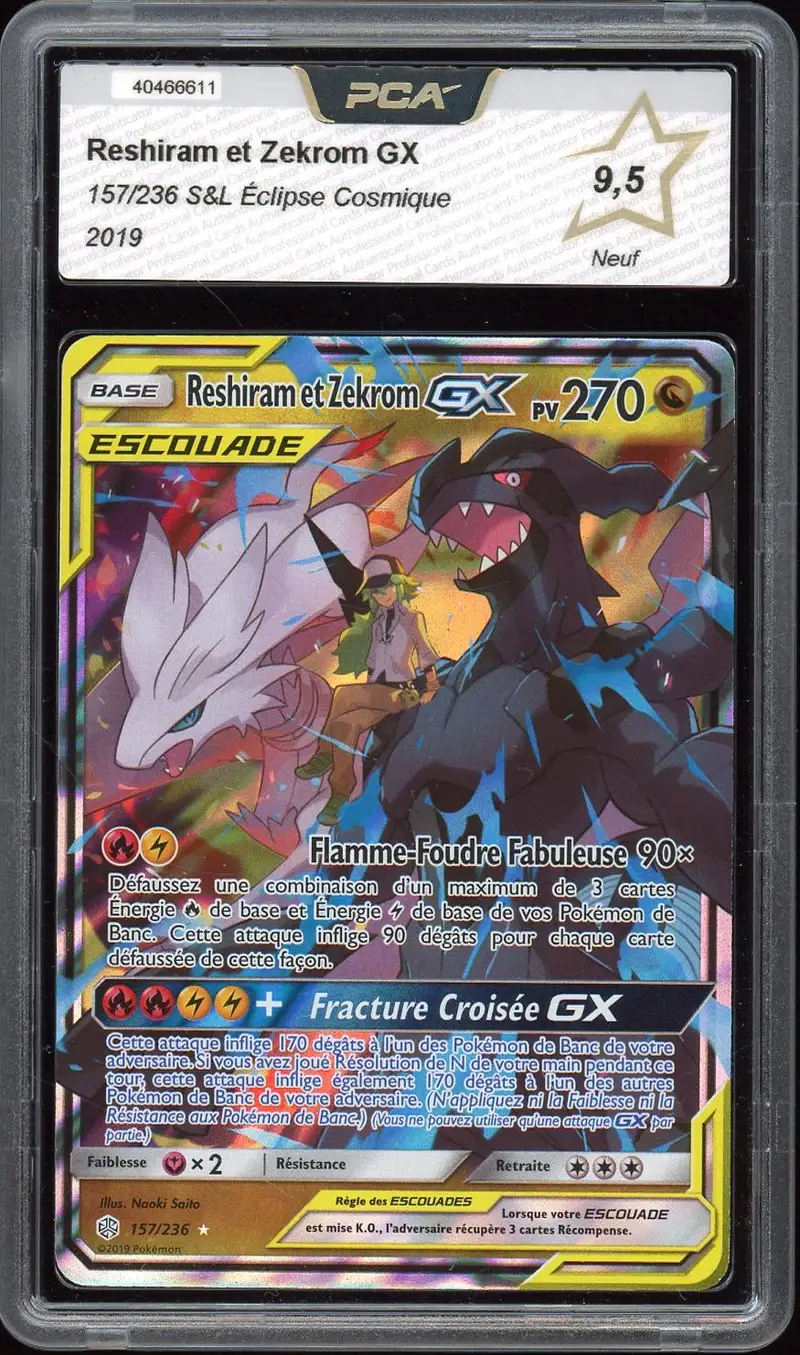 PCA 9.5 Reshiram et Zekrom Gx
