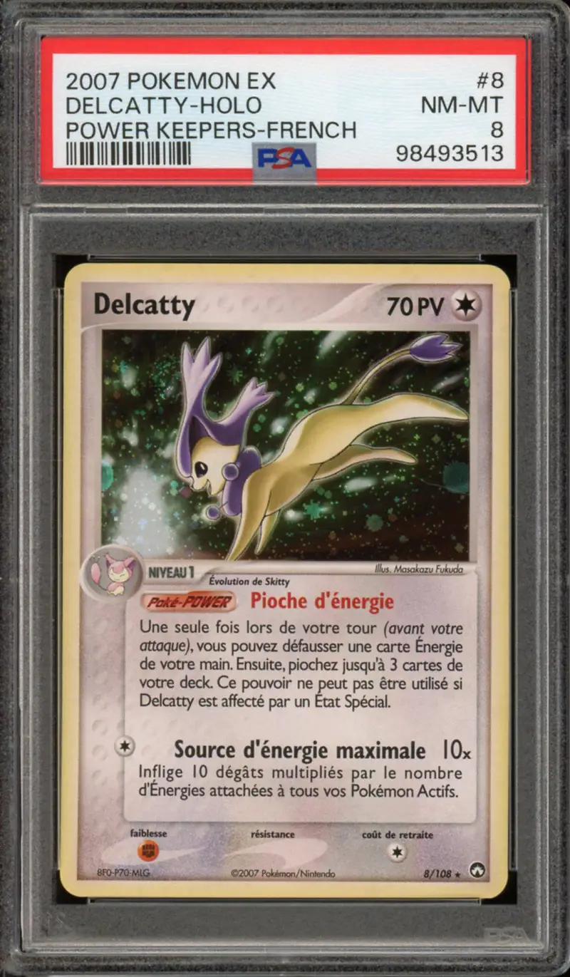 PSA 8 Delcatty Holo