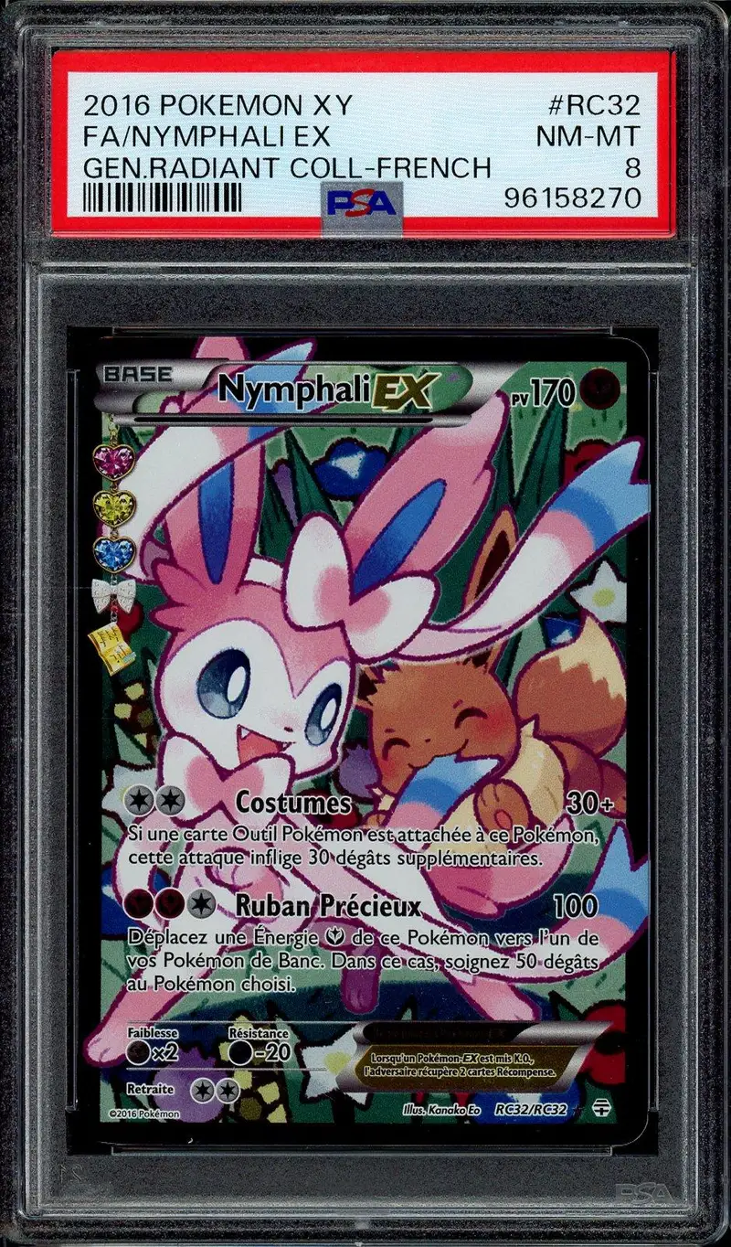 PSA 8 Nymphali Ex