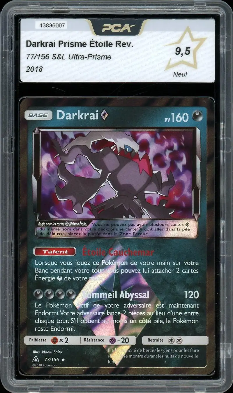PCA 9.5 Darkrai Holo Prisme