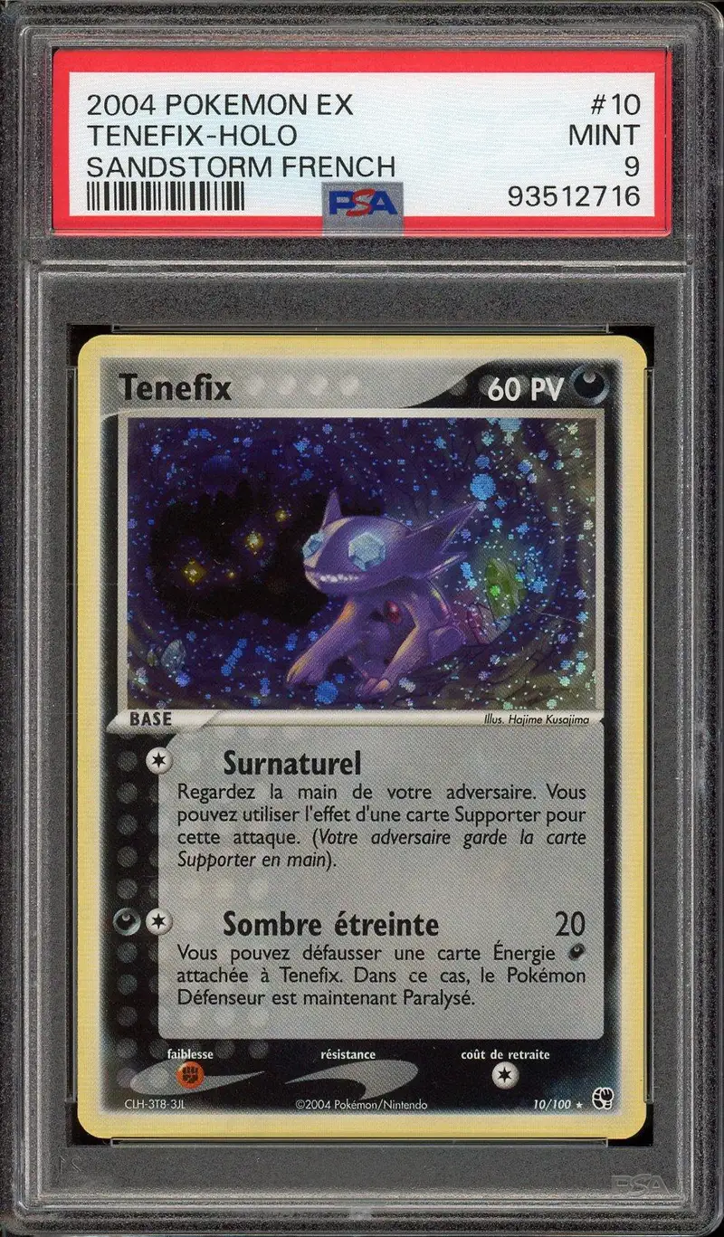 PSA 9 Tenefix Holo