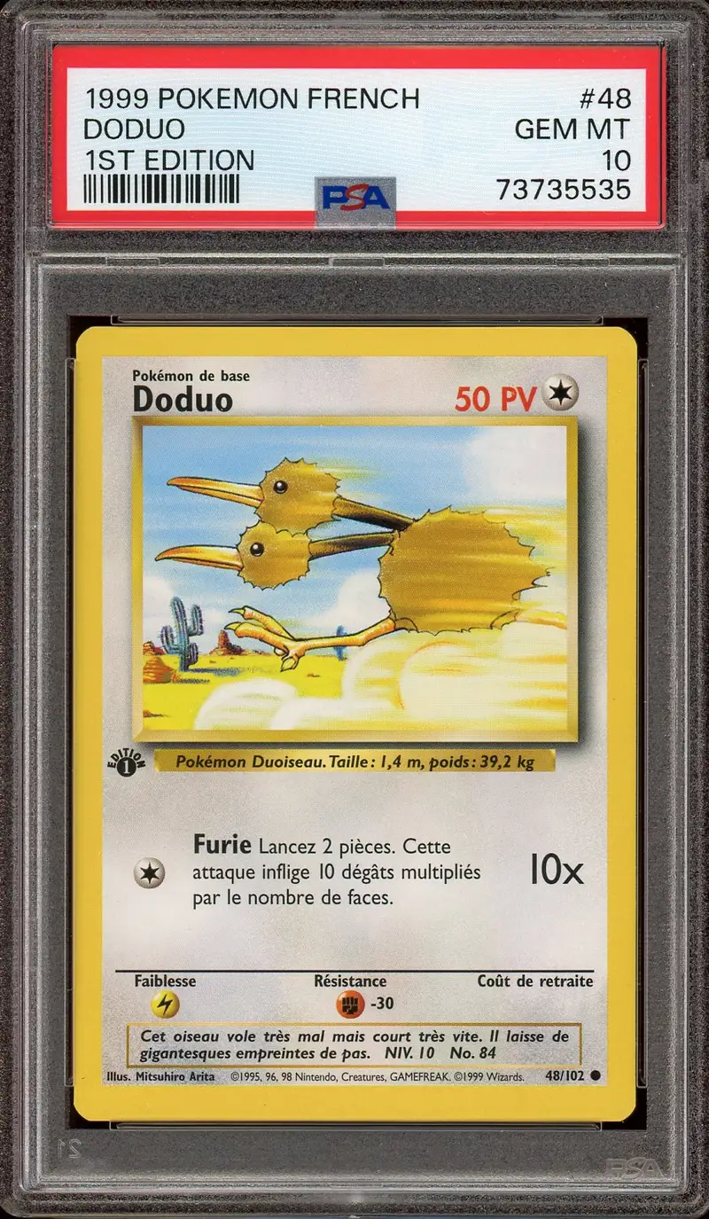 PSA 10 Doduo