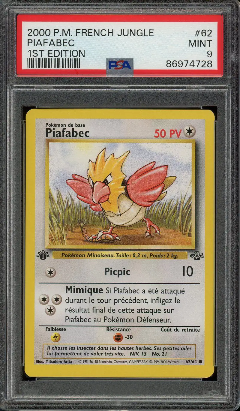 PSA 9 Piafabec