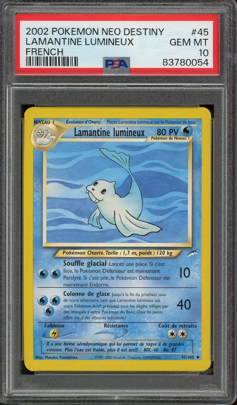 PSA 10 Lamantine Lumineux
