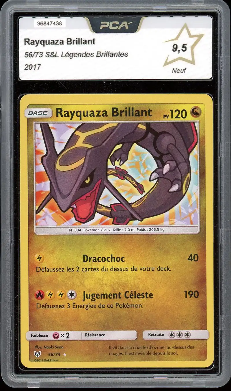 PCA 9.5 Rayquaza Brillant